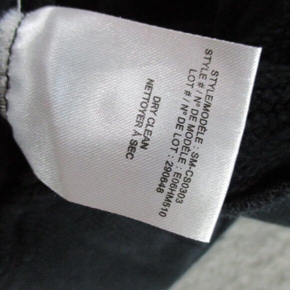 Helmut Lang Sweater Mens XL Black Turtleneck Funnel Sweatshirt Zip Wrist Quilted - Picture 8 of 13